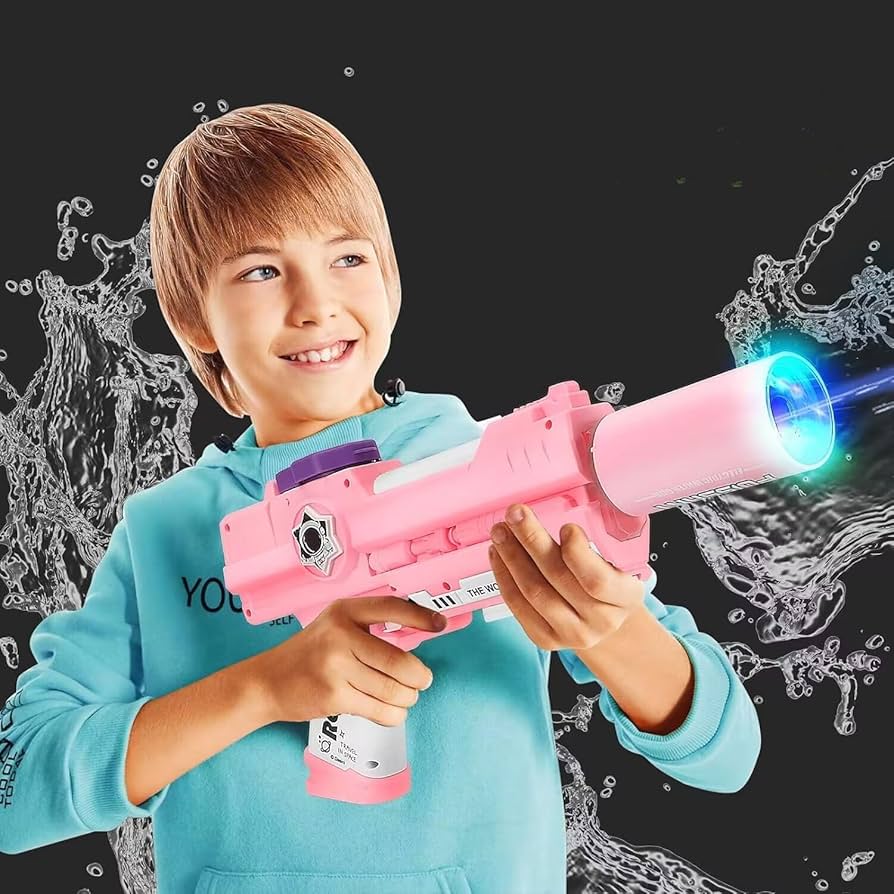 Amazon | La Gacela 水鉄砲 電動 ウォーターガン充電式